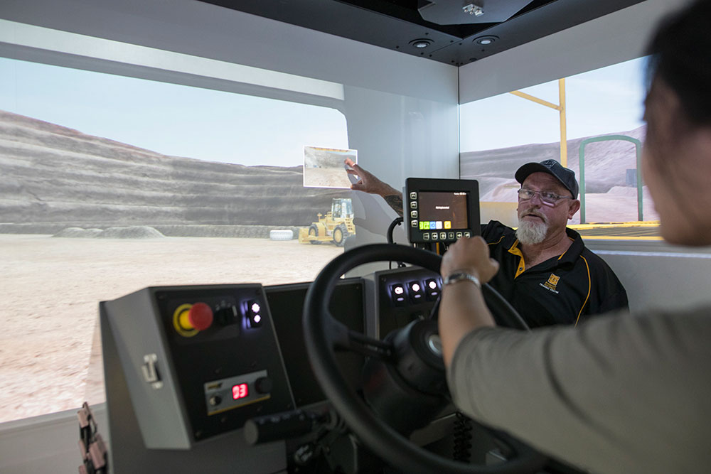 Simulator for Epiroc (Atlas Copco) Underground Truck