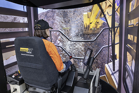 Komatsu PC7000-11, PC8000E-6, PC7000E-11 Training Simulator Module