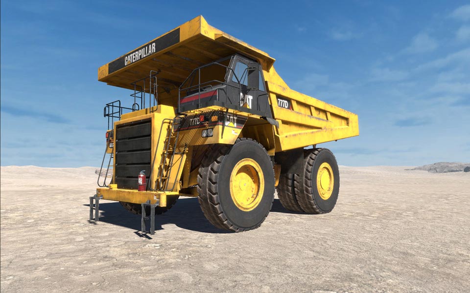 Cat® 777D Haul Truck