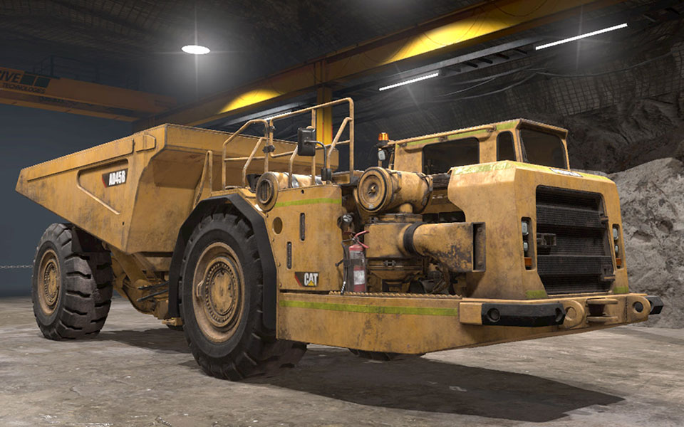 Cat® AD45B Underground Truck