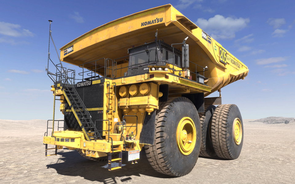 Komatsu 980E-5 Haul Truck