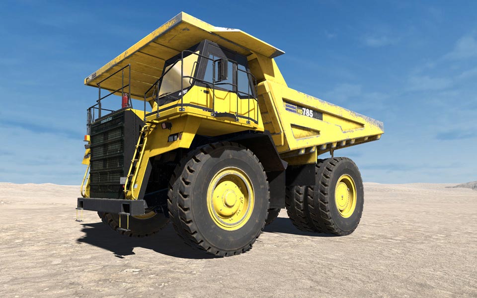 Komatsu Truck HD785-7