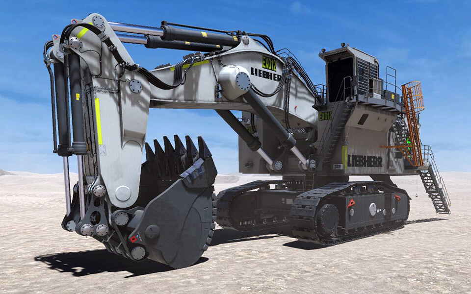 Liebherr R9800 Excavator