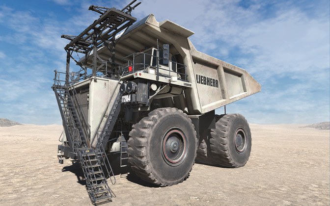 Liebherr T284 Haul Truck