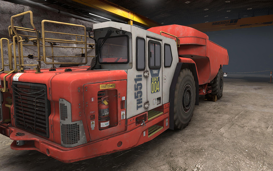 Sandvik TH551 Underground Truck