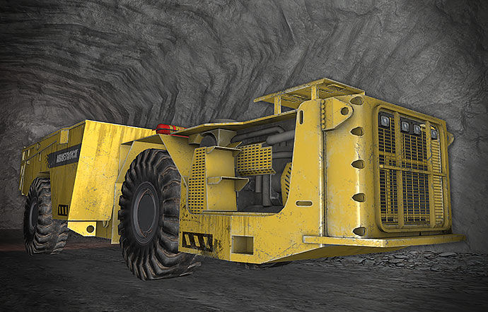 Epiroc (Atlas Copco) MT2010 Underground Truck