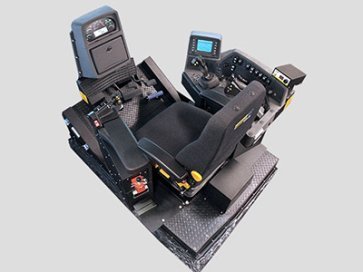 Training Simulator Module for Cat D11T Track Dozers (Overhead view)