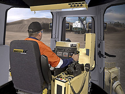 Training Simulator Module for Cat D11R Track Dozers on PRO3