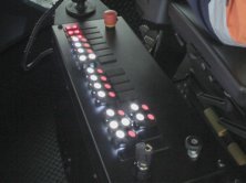 Cat 6020B Excavator - Side control switch panel