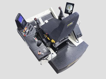 Komatsu PC7000-11, PC8000E-6, PC7000E-11 Training Simulator Module (Overhead view)