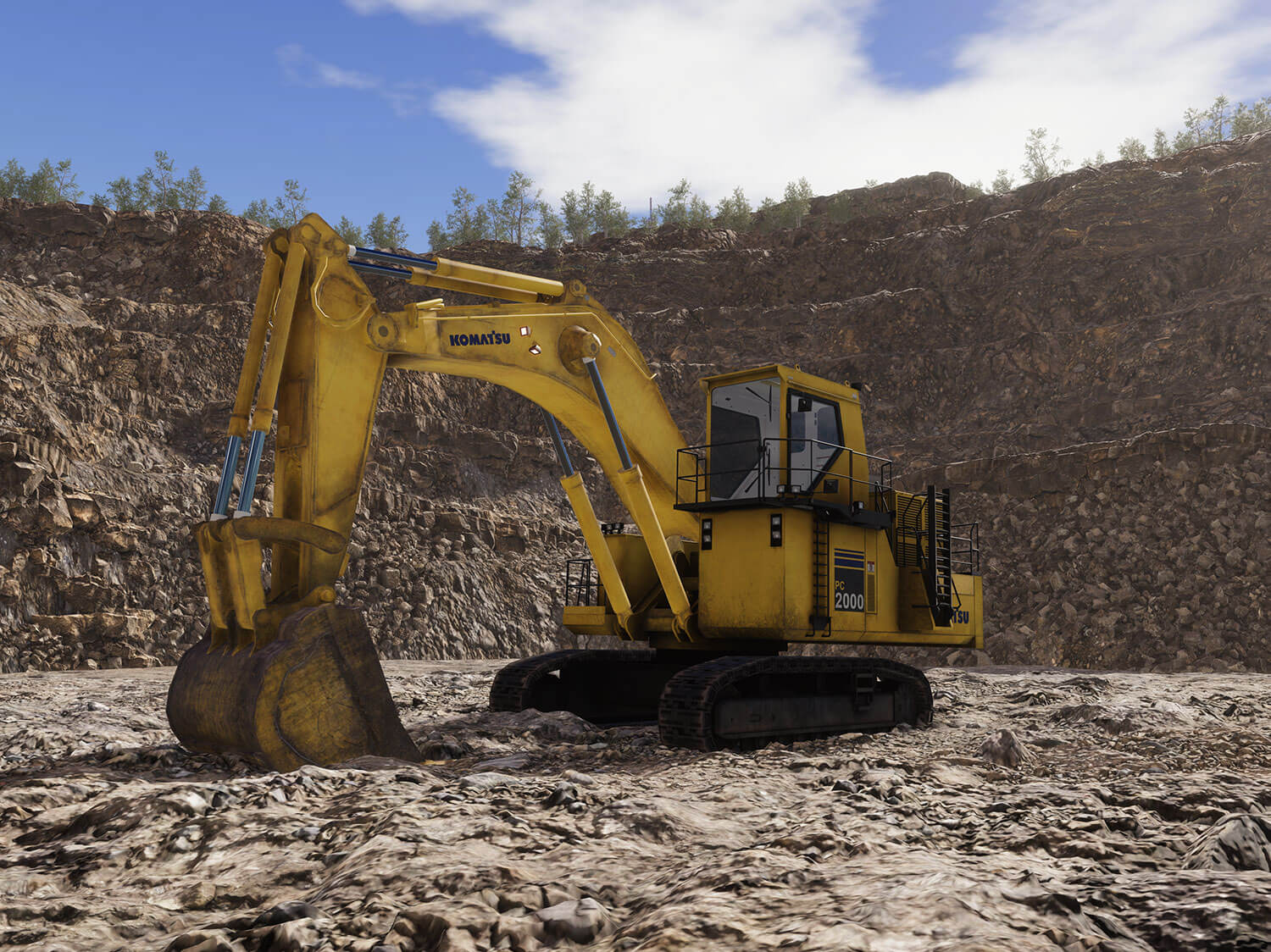 Komatsu PC2000-11 Hero shot