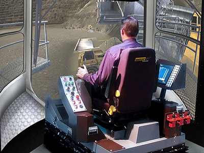 Bucyrus 595B Rope Shovel Training Simulator Module on PRO3