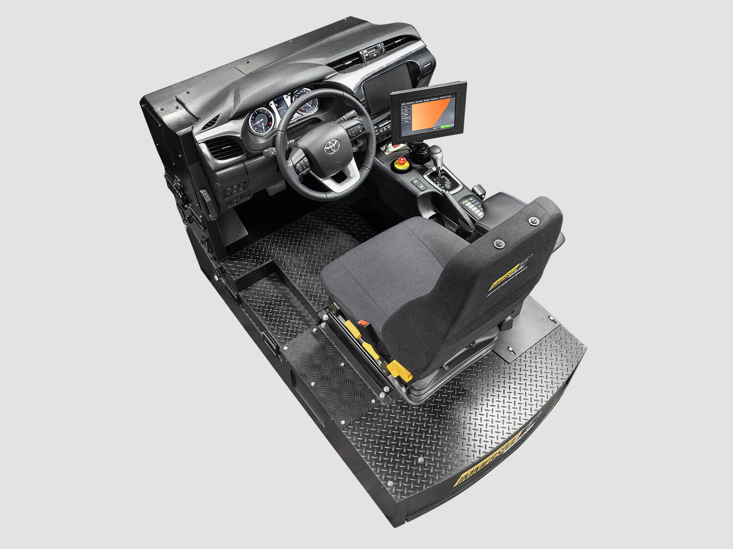 Toyota Hilux Training Simulator Module (Overhead view)