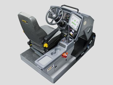 Liebherr T282C, T284 Haul Truck Training Simulator Module (Overhead view)