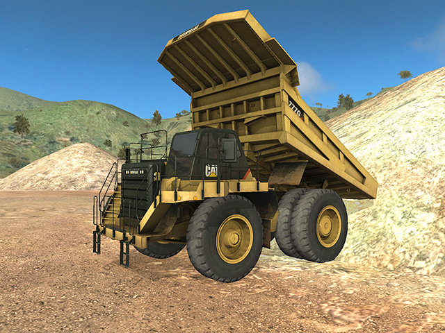 Cat 777G Dumping Training