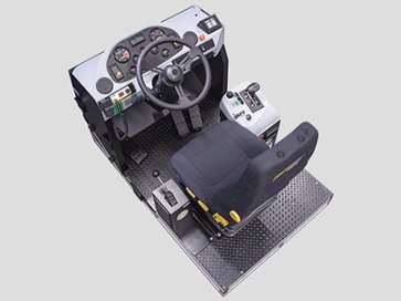 Terex TR100 Haul Truck Training Simulator Module (Overhead view)