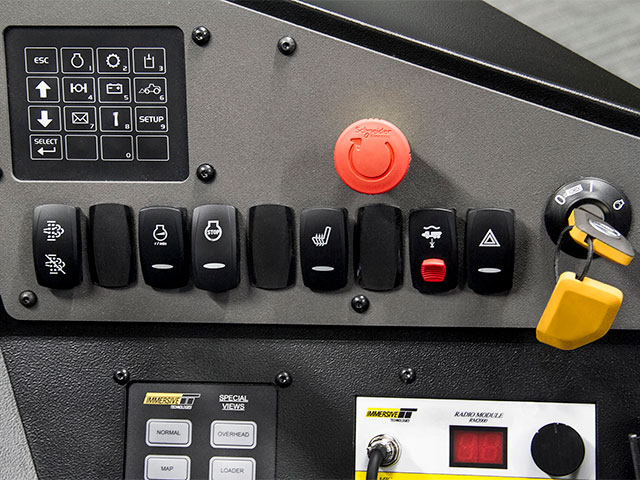 Volvo A40F - OEM engine controls