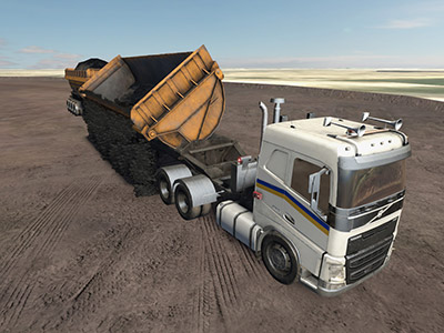 Volvo FH16 Dumping Training