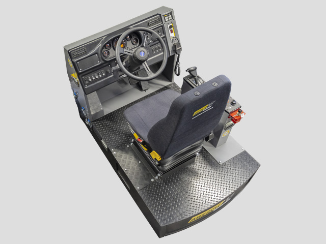 Komatsu 930E-4/980E-4 Haul Truck Training Simulator Module (Overhead view)