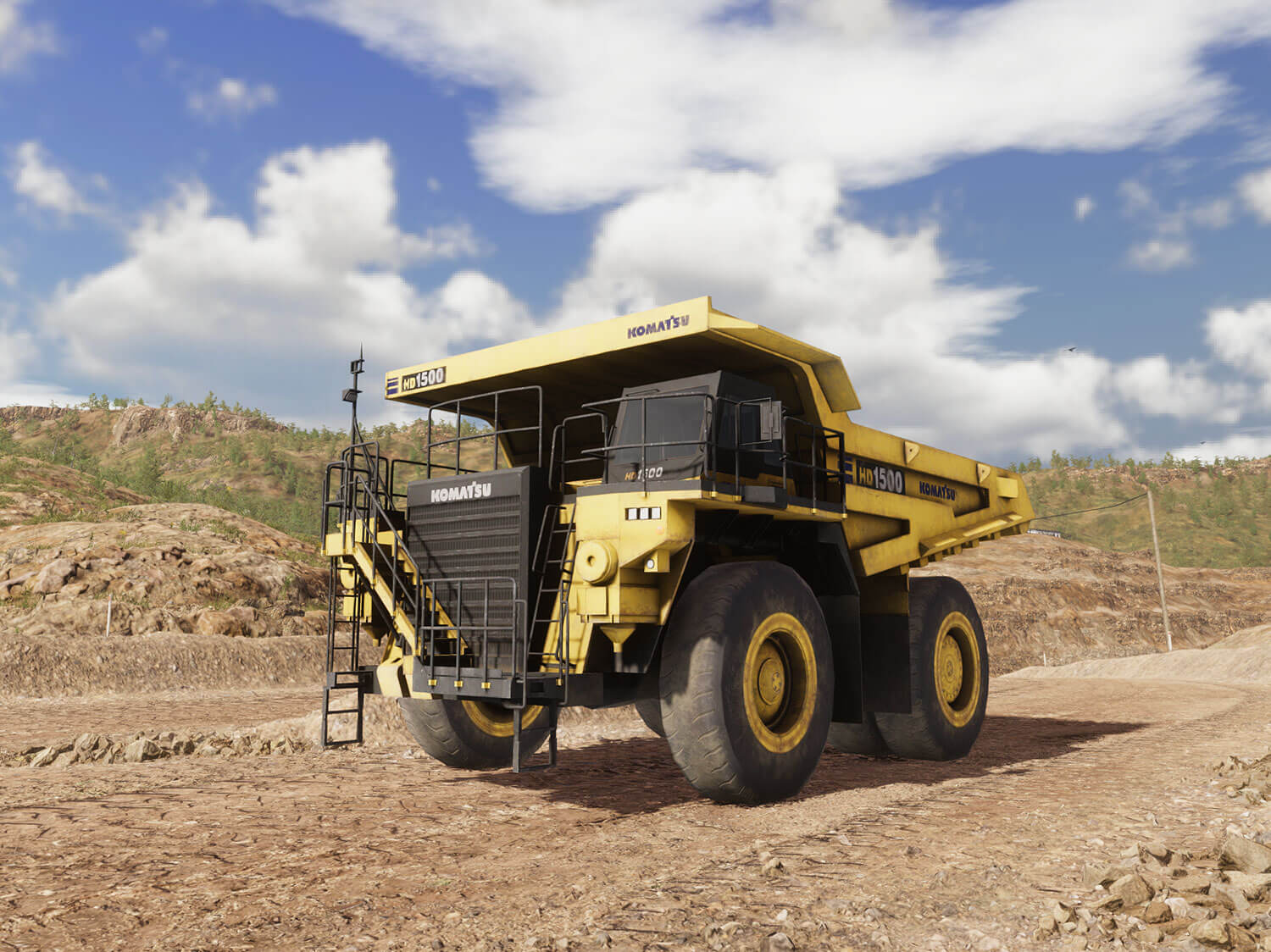 Komatsu HD785-8, HD1500-8 - Hero