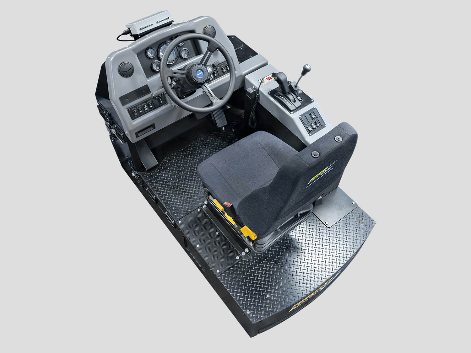 Komatsu 830E-5T Haul Truck with Trolley Assist Training Simulator Module (Overhead view)