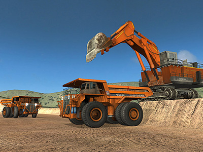 Hitachi EH4500-S1 (AC) Loading Training