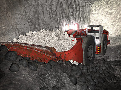 Sandvik LH621 Digging Training