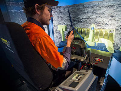 Komatsu WA900-3 Wheel Loader Training Simulator Module on PRO3