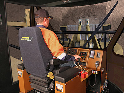 Training Simulator Module for Cat 994D Wheel Loader